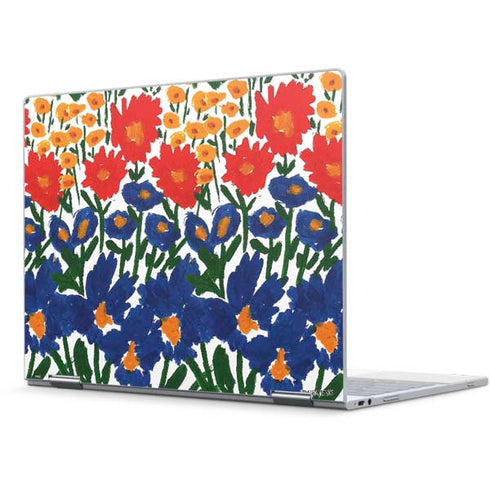 Bouffants and Broken Hearts Wild Garden 4 Pixelbook Skin